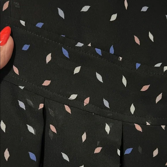 Maison Jules  Elegant Black and blue  Midi Dress - Picture 4 of 6